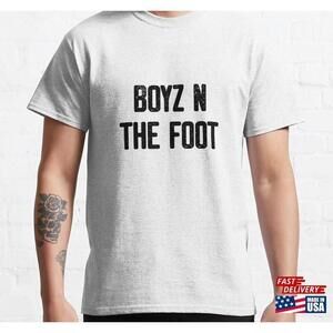 Boys N The Foot Birthday Party Humor Soccer T Shirt Classic Tshirt